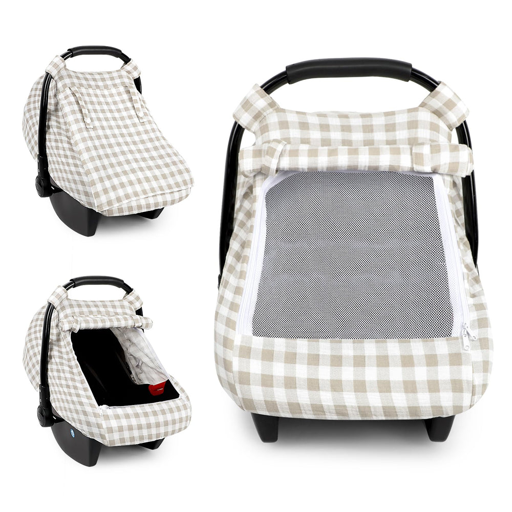 DILIMI car-seat-cover privacy for on-the-go naps.