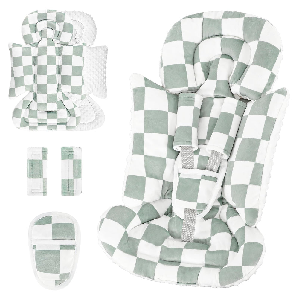 DILIMI infant car seat insert two-sided softness for cozy newborn comfort on car rides