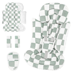 DILIMI infant car seat insert two-sided softness for cozy newborn comfort on car rides