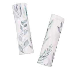 DILIMI leaf-design neck cover pair for soft comfort on car rides