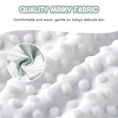 DILIMI Minky seat cover shows green checkered pattern for stylish protection