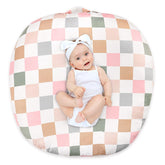 DILIMI Newborn Lounger Cover in ultra-soft fabric keeps baby snug and nursery tidy.