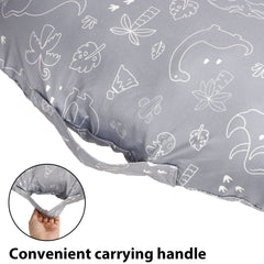 DILIMI lounger cover with zipper opening for easy on-and-off