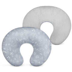 DILIMI nursing pillow cover with dinosaur front pattern for playful feeding moments