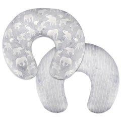 DILIMI nursing pillow cover soft breathable fabric close-up for baby skin.