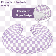 DILIMI nursing pillow cover stretchy fit onto Boppy pillows.