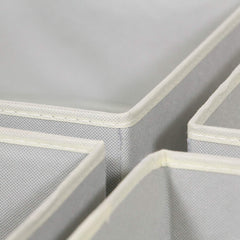 DIOMMELL closet-dresser divider grey easy access to undergarments and accessories.