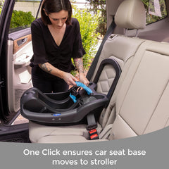 Diono Quantum 4 stroller forward-facing mode for confident toddler cruising.