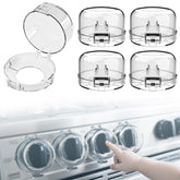 Disflmm 5-pack stove knob safety cover ready to guard knobs