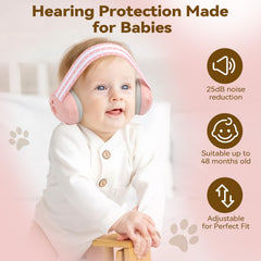 DITHIN soft headband minimizes pressure on delicate baby heads.