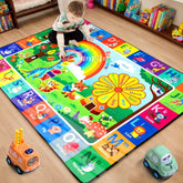 Diysani ABC Rug letters-numbers-shapes boost early learning on a soft play surface.