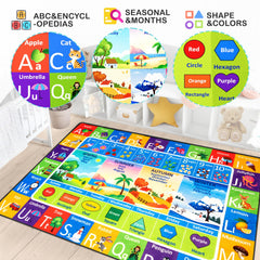 Diysani Washable Nursery Mat machine-washable for easy cleanups after messy play