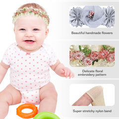 Dizila headbands white lace: gentle on skin, perfect for special occasions