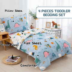 DJY flat sheet 45 by 60 inches in blue-white coordinates with soft cotton for restful nights