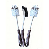 DMBMHMBDF long handle bottle brush set cleans glassware with a gentle touch.