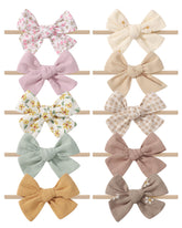 Doboi 10-styles bow pack on headbands for versatile daily outfits and cute photo moments.
