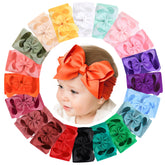 doboi baby girl headband in soft nylon for everyday comfort