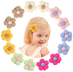 Doboi flower hair clip alligator clip closeup with durable grip for fine hair