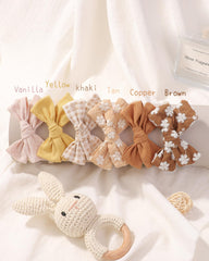doboi nylon headband nude color matches bows for versatile outfits