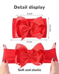 doboi soft nylon headbands close-up, gentle fit for babies