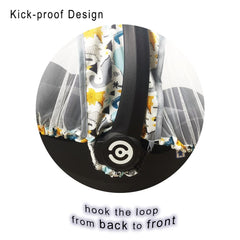 Dodo Nici anti-slip hook net stays in place during baby kicks