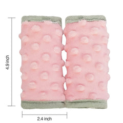 DODO NICI peace-dotted-minky strap cover texture adds cozy tactile comfort.