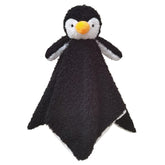 Doindute baby black penguin lovie blanket in 14-inch size for cozy snuggles