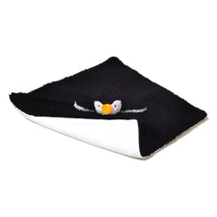 Doindute embroidery eyes nose detail penguin for safe, engaging toy