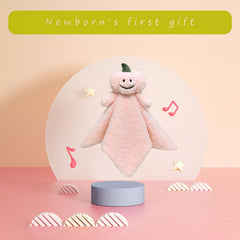 Doindute pink pumpkin security blanket makes a charming baby shower gift