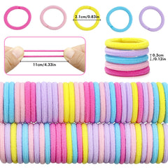 Dolahair colorful elastic bands for kids offer easy, vibrant styling.