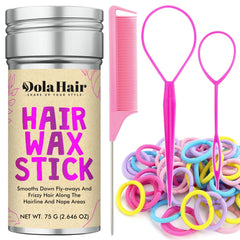 Dolahair wax stick 27oz providing smooth hold for sleek styles.