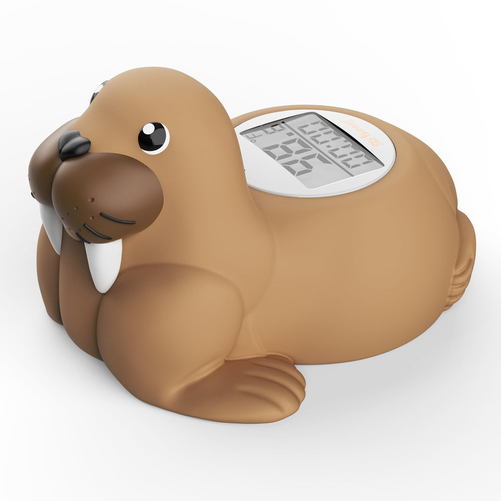 Doli Yearning baby bath thermometer shows precise water temperature for safer bath time