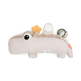 Done by Deer tummy time pillow front view shows support for early play