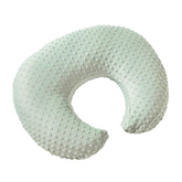 DONOMILO dots nursing pillow cover closeup shows soft texture for baby touch