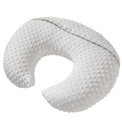 DONOMILO nursing pillow baby breastfeeding position illustration for easier latch and comfort