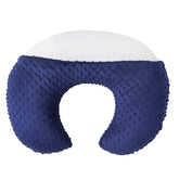 DONOMILO nursing pillow estate blue offers ergonomic feeding support.