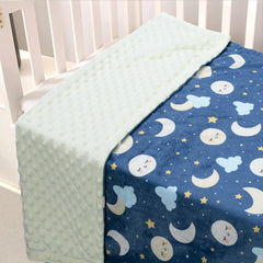 Donsonny 30x40 blanket in nursery setting used as stroller cover.