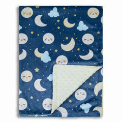 Donsonny Night Sky baby blanket in crib, cozy warmth for restful naps.