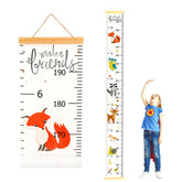 DOOLMIN baby height growth chart full view demonstrates wall-ready milestone tracking