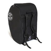 DOONA padded travel bag black front view protects your stroller during travel.