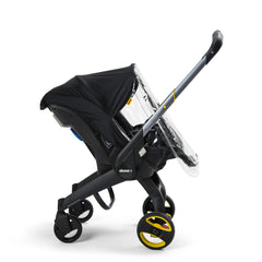 Doona Rain Cover side ventilation holes keep baby comfortable.