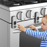 Dorabaliy oven lock 2-pack on flat surface for safer cooking with kids.