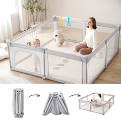 Dora dotey baby playpen unfolded for quick setup and safe playtime.