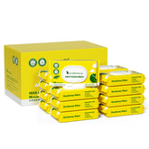 Dorahoney baby wipes cotton softness for gentle cleansing of sensitive skin.