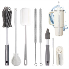 Dosanlues water bottle cleaner brush assembly for thorough bottle cleaning