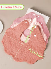DOSMINE Baby Drool Bibs unisex-design pairs with any outfit for everyday wear