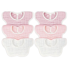 DOSMINE muslin baby bibs – soft-absorbent fabric protects skin from drool
