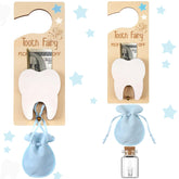 DoubleFill tooth fairy door hanger blue on door for magical tooth ritual