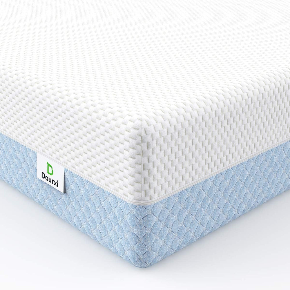 Dourxi crib mattress dual-firmness offers infant support and toddler comfort for versatile sleep