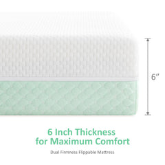 Dourxi crib mattress triple-layer breathable design promotes airflow and cool sleep